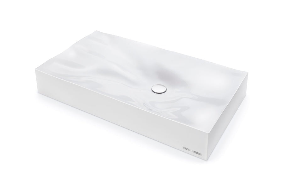 Sternhagen DUNE Above Counter Basin White or Black Glossy Bathroom Basin Sani-Quartz Composite Hight-End