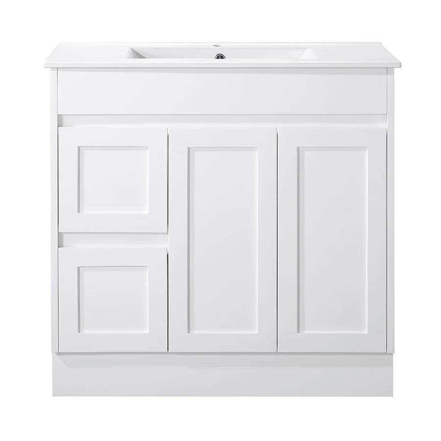 Luna Wall Hung Vanity - Gloss White