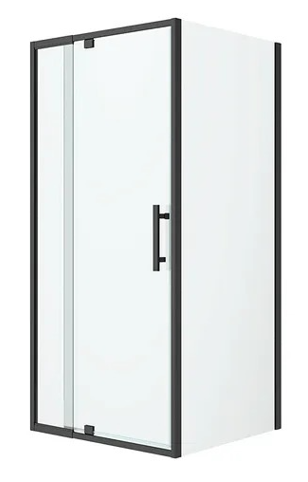 LOUVE Square Pivot Shower Screen - 5 Sizes & 2 Color's Available