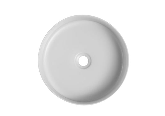 Matte Grey Above Counter Ceramic Basin - 360x360x120mm