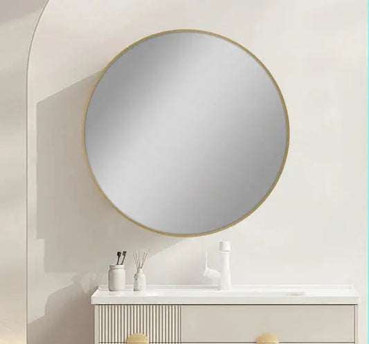 Round Framed 600mm Carysil Mirrors - 4 Colors