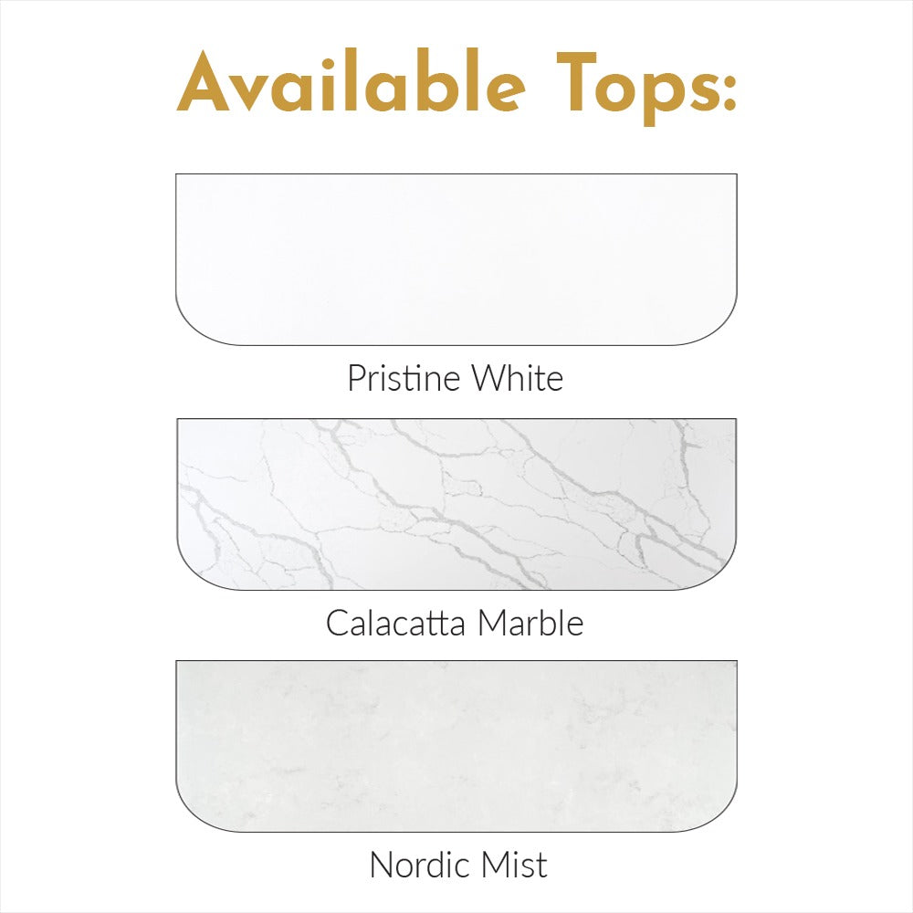 ELWOOD Wall Hung Vanity- 4 Sizes Available