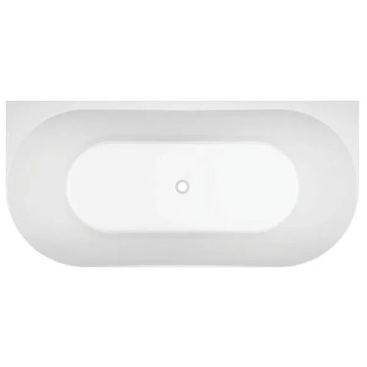 Stria Back To Wall Bathtub- Available in 2 Sizes