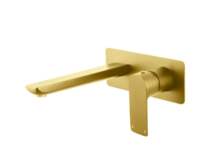 VOG Bathtub/Basin Wall Mixer With Spout (color up) - in 5 Color Finishes