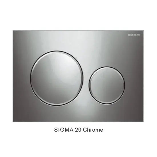 Sigma 20 — Round Dual Flush Button