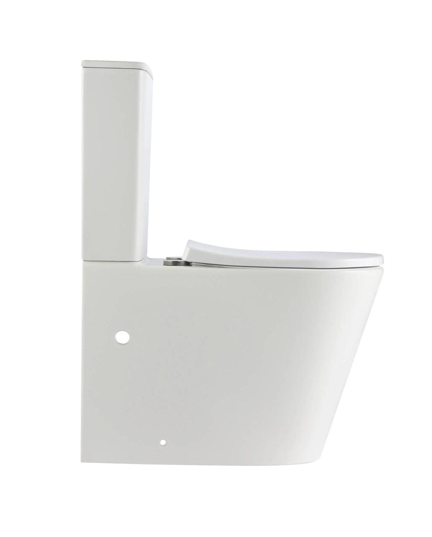 VERA Tornado-Rimless Toilet Suite in Matt White