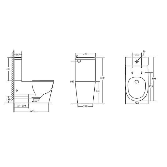 BARCELONA Disabled Toilet Suite