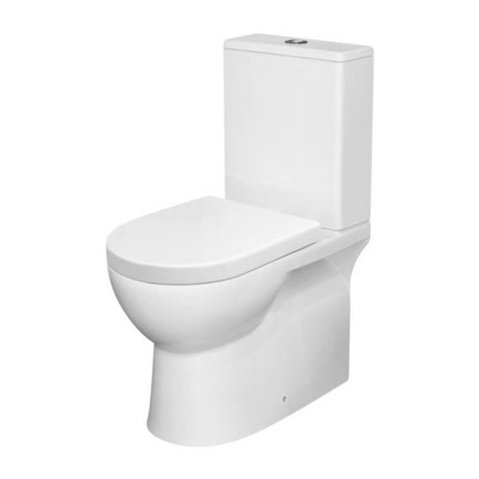 BIANCO-II Toilet Suite Back to Wall Rimless Soft Closing Seat