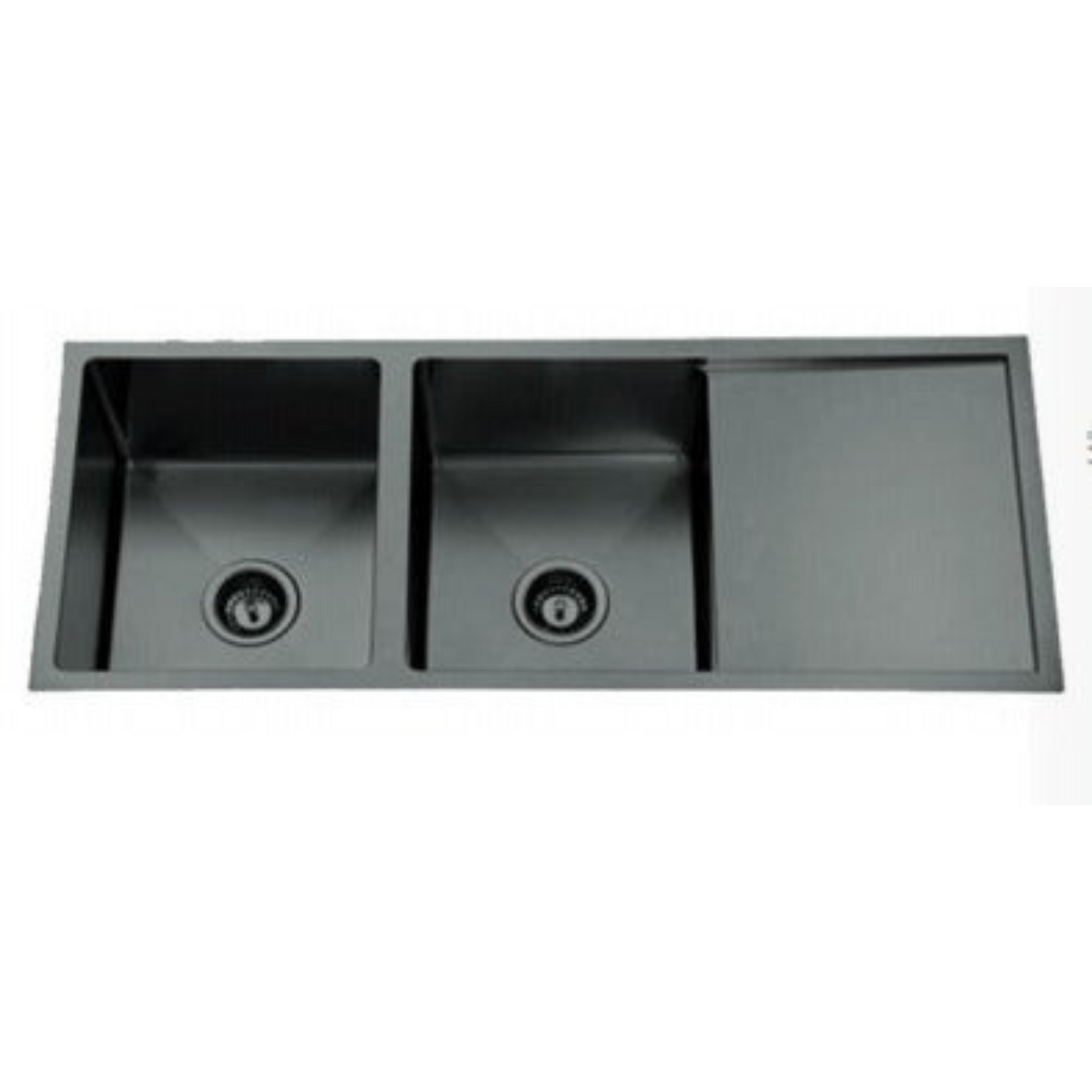 NIXON Double Bowl Undermount Sink with Drainer