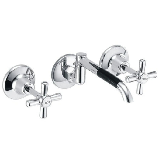 BATHMATES Laundry Set in Chrome