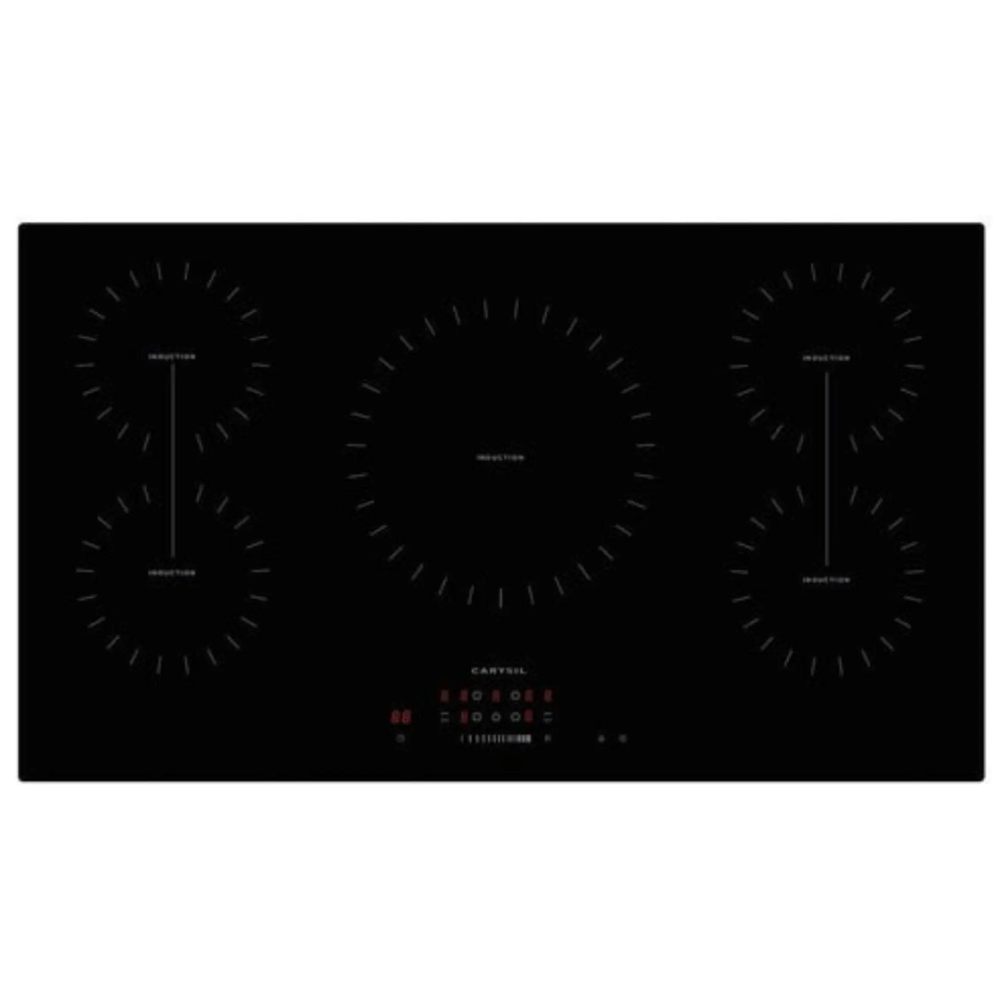 Carysil Built- In Induction Hob 90CM - Black Glass finish