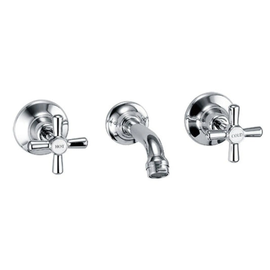 BATHMATES Bath Set in Chrome