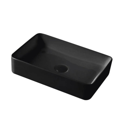DIOR-II Above Counter Basin - In Gloss White/Matte White/ Matte Black