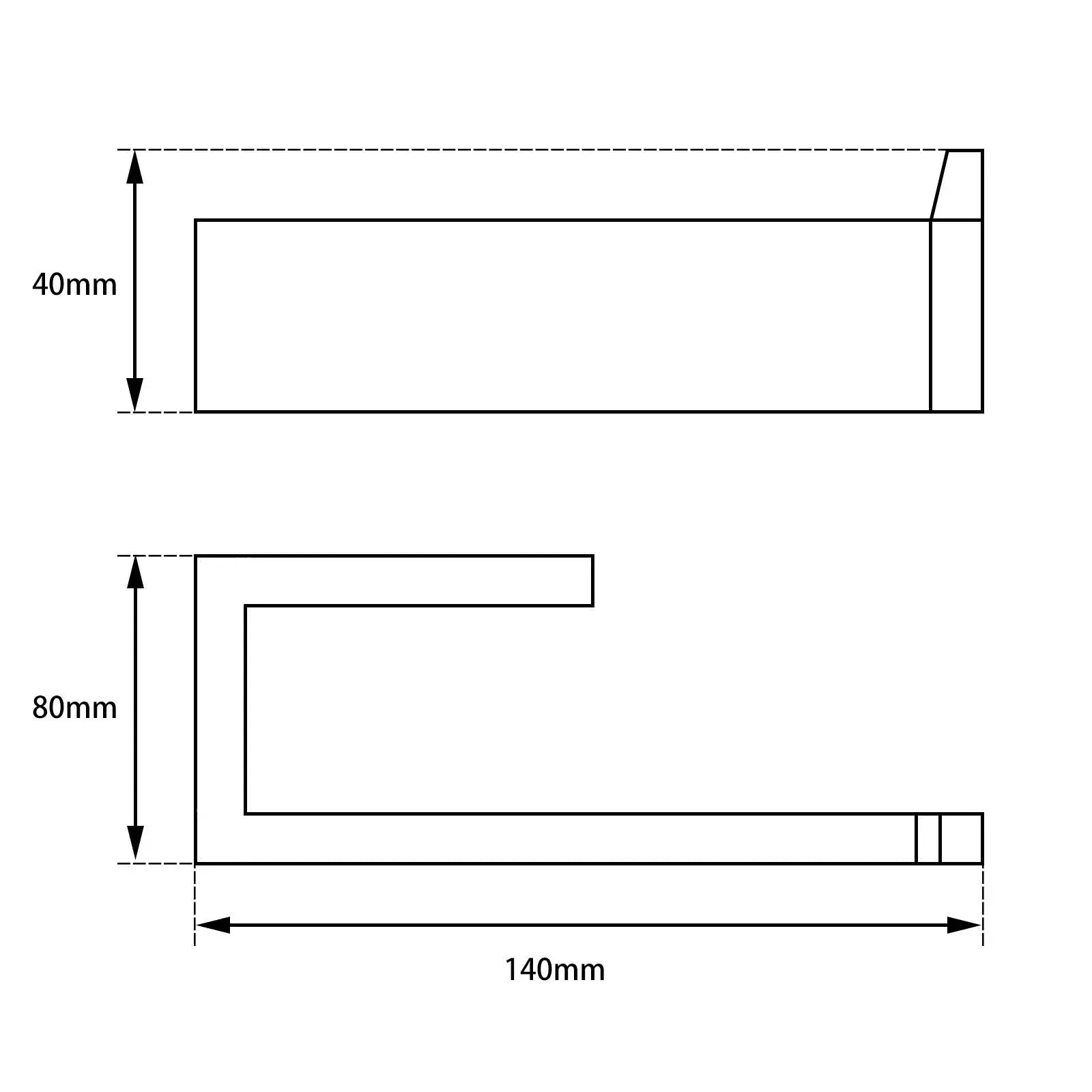IVANO Series Chrome Toilet Paper Holder