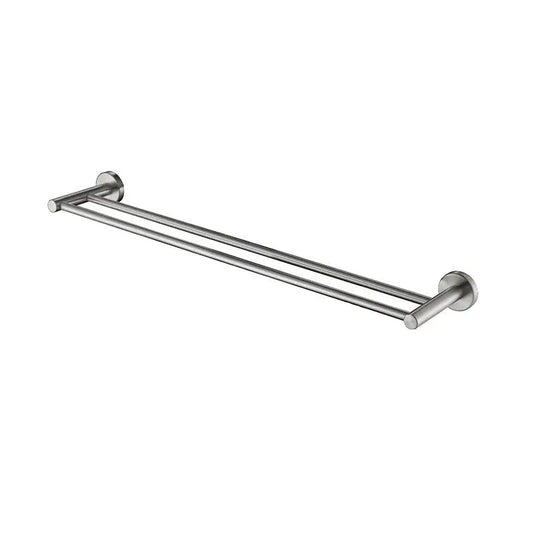 LUCID PIN 800mm Round Double Towel Rail