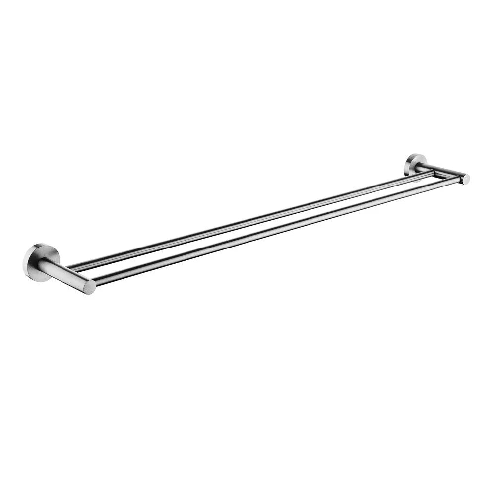 LUCID PIN 800mm Round Double Towel Rail