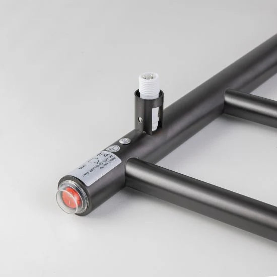 Round Electric Heated Towel Rack 6 Bars