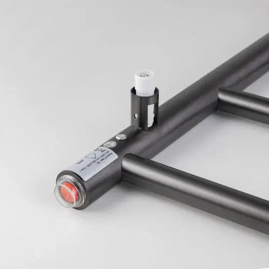 Round Electric Heated Towel Rack 6 Bars