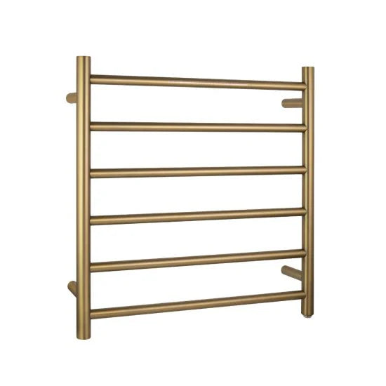 Round Electric Heated Towel Rack 6 Bars