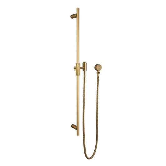 CADDENCE Series Shower Rail without Handheld Shower - in 3 color finishes