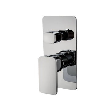 IVANO Series Solid Brass Bath/Shower Wall Mixer with Diverter Wall Mounted (In 2 Colours)