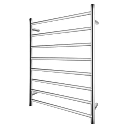 Round Electric Heated Towel Rack 8 Bars