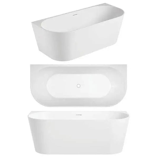 ECO Back-To-Wall Bath Tub - 3 sizes