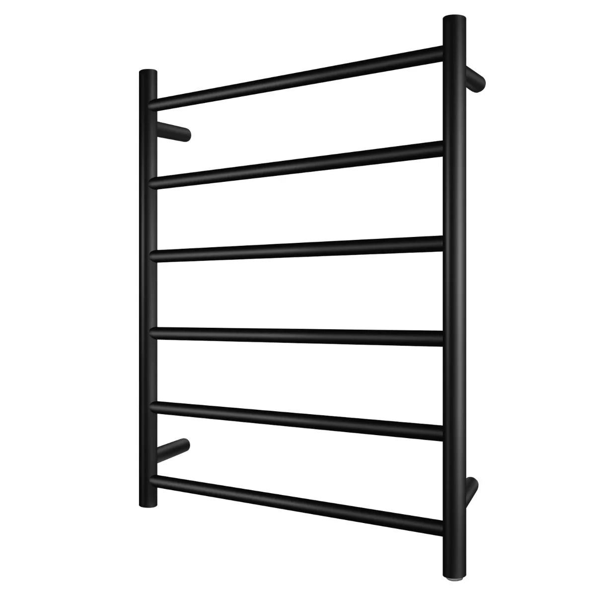 Round Electric Heated Towel Rack 6 Bars