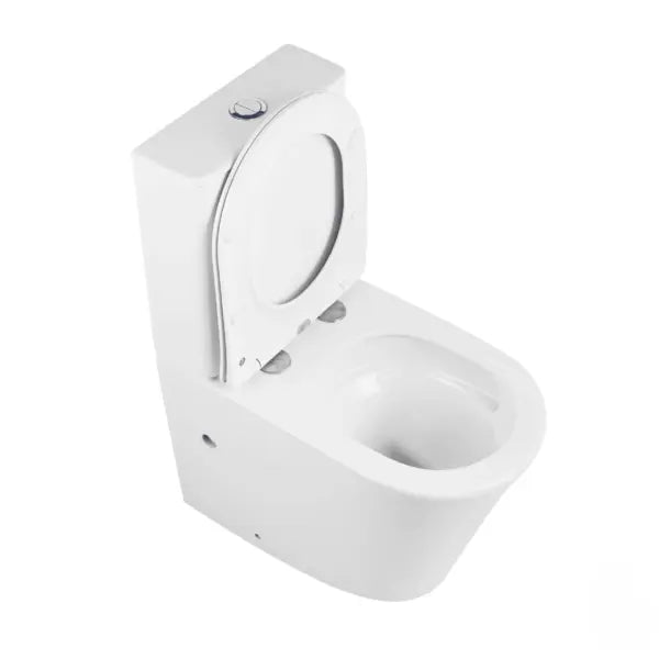 FLASH Rimless-Tornado Short Projection Nano Toilet Suite