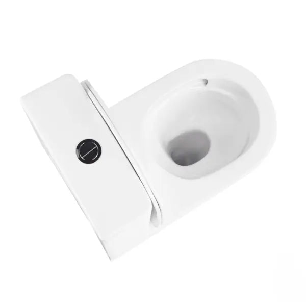 FLASH Rimless-Tornado Short Projection Nano Toilet Suite