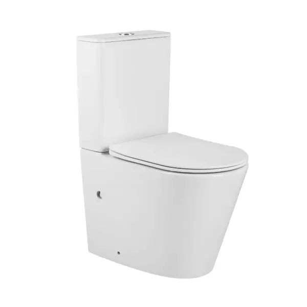 FLASH Rimless-Tornado Short Projection Nano Toilet Suite