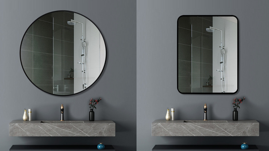Round vs. Square Bathroom Mirrors: Which One Is Best for Your Space?