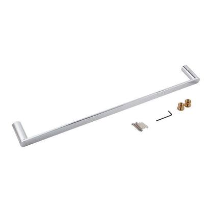 RUSHY Chrome Single Towel Rail - 600mm, 800mm