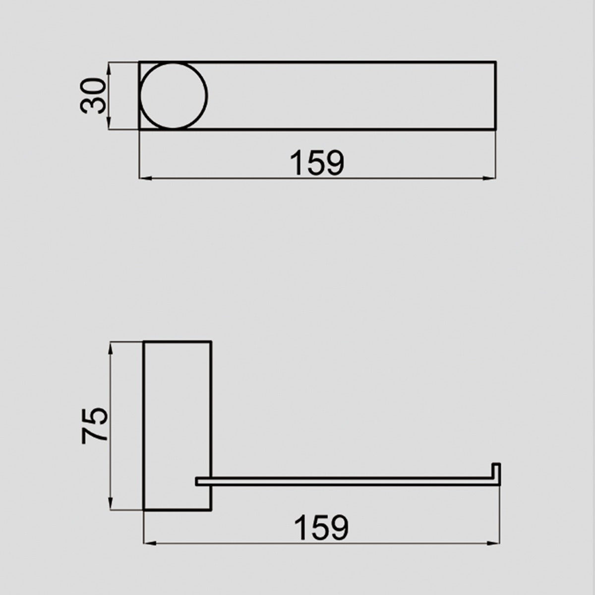 VIVO Toilet Roll Holder