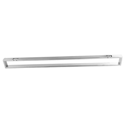 IVANO Series Chrome Single Towel Rail 600mm, 800mm