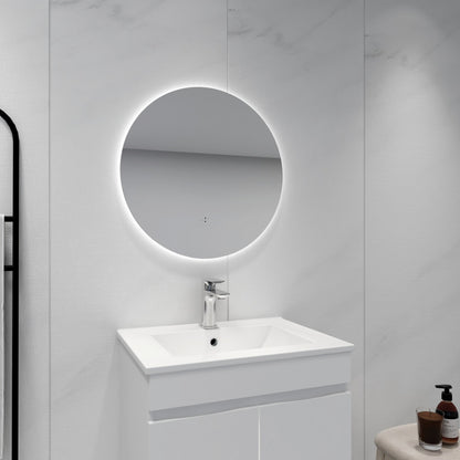 LED Round Backlit Mirror - 3 Sizes Available.
