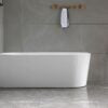 Victor 1500mm Left Hand Corner Freestanding Bathtub – overflow option  Bathtub