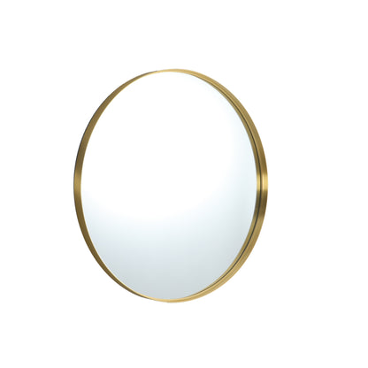 Round Gold Framed Mirror- 3 Sizes Available