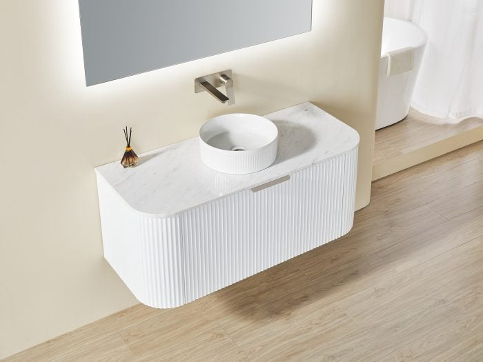 AVALON Wall Hung Vanity- 2 Color's & 6 Sizes Available