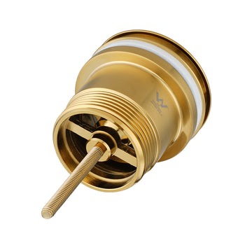 Brushed Brass Pop Up Waste Universal