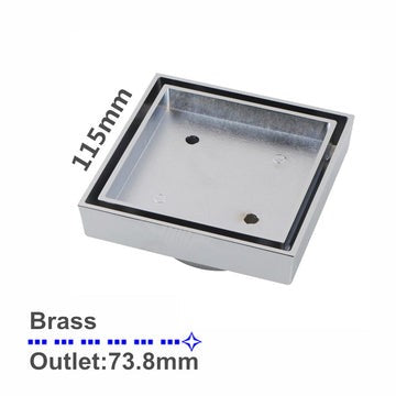Smart Tile Square Floor Waste Drain 73.8mm
