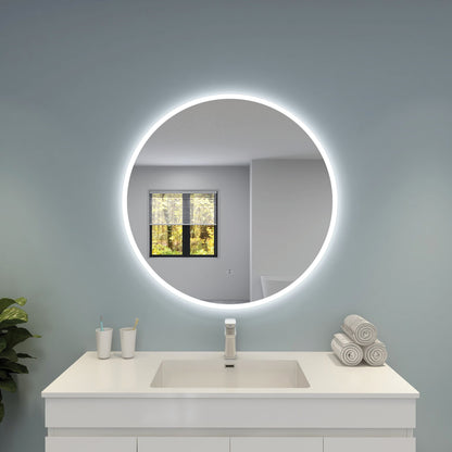 LED Round Backlit Mirror - 3 Sizes Available.