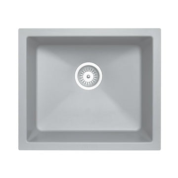 Carysil Salsa Single Bowl Granite Kitchen/Laundry Sink Top/Flush/Under Mount