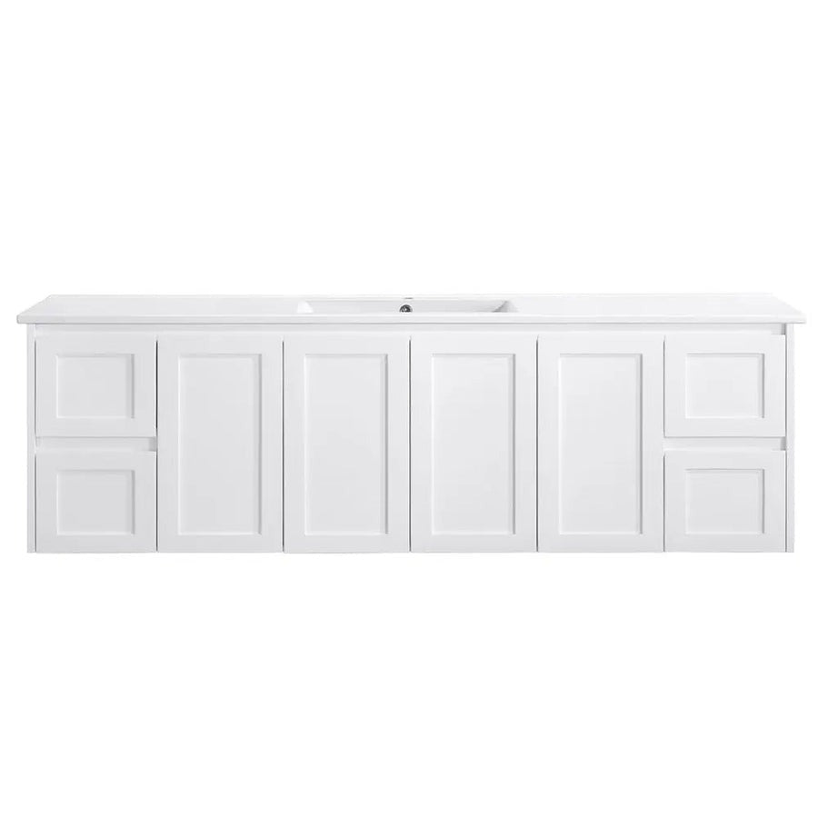 Luna Wall Hung Vanity - 4 Colors & 6 Sizes Available