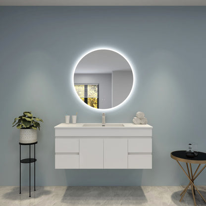 LED Round Backlit Mirror - 3 Sizes Available.