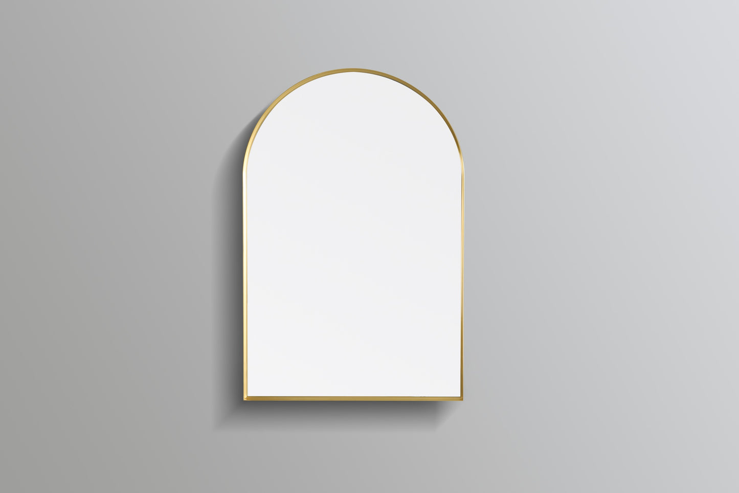 Arch Gold Framed Mirror 600x900mm