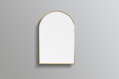 Arch Gold Framed Mirror 600x900mm