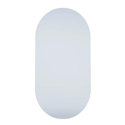 Pencil Edge Oval Mirror