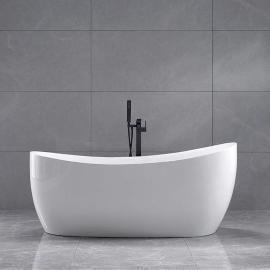 BERTON 1700 Free Standing Bathtub White  Bathtub