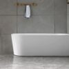 Victor 1500mm Right Hand Corner Freestanding Bathtub – overflow option  Bathtub